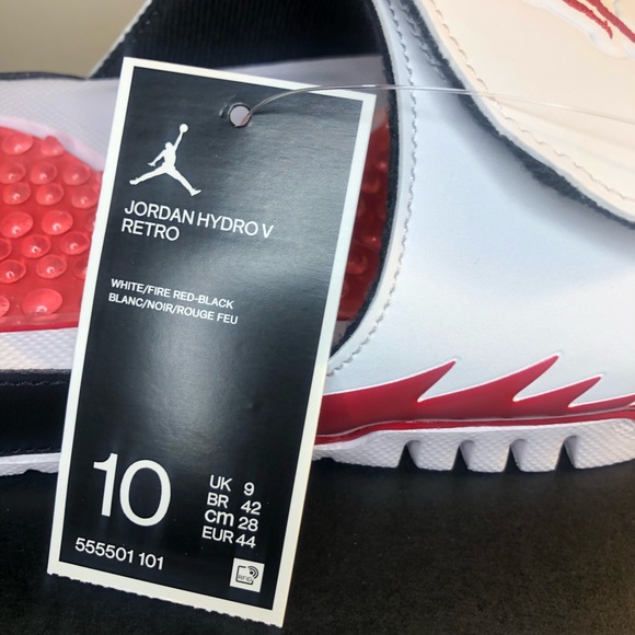⚠️SOLD⚠️Jordan Hydro V Retro Slides Size 10 - Picture 6 of 8